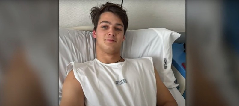 Tiziano Gravier, hijo de Valeria Mazza agredido por dos funenses, habló tras su segunda operación de mandíbula